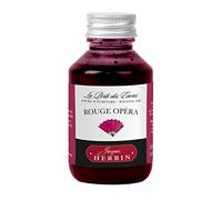 Jacques Herbin 17068T - Flacon d'encre à écrire 100ml - Stylo-plumes, stylos roller - Rouge Opéra