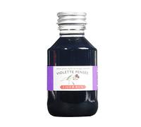 Jacques Herbin 17077T - Flacon d'encre à écrire 100ml - Stylo-plumes, stylos roller - Violette pensée - Fabriqué en France