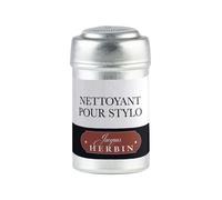 Jacques Herbin 20100T - Une boite de 6 cartouches de nettoyant pour stylo-plumes et stylos roller (produit sans emballage - objectif zéro déchet)