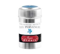 Jacques Herbin 20113T Boîte 6 cartouches d'encre pour stylo-Bleu pervenche
