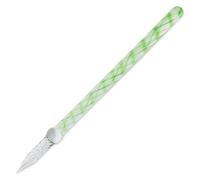 Jacques Herbin 21731T Plume de verre droite 16cm Vert Pré