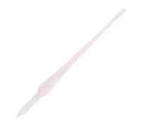 Jacques Herbin 21862T Plume de verre torsadée rose pale 18cm