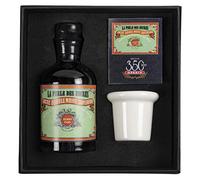 Jacques Herbin 27909T - Un coffret encrier spécial 350 ans comprenant un encrier en porcelaine, une notice et un flacon d'encre 100 ml couleur Perle noire