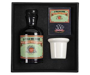Jacques Herbin 27909T - Un coffret encrier spécial 350 ans comprenant un encrier en porcelaine, une notice et un flacon d'encre 100 ml couleur Perle noire