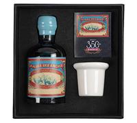 Jacques Herbin 27938T - Un coffret encrier spécial 350 ans comprenant un encrier en porcelaine, une notice et un flacon d'encre 100 ml couleur Vert réséda