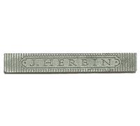 Jacques Herbin 33105T - Un étui de 4 batons de cire à cacheter souple, Argent