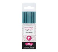 Jacques Herbin Bâtons de cire 35812T – 6 bâtons, 7 mm, bleu pour pistolet