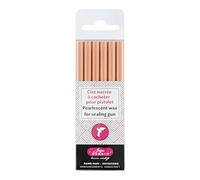 Jacques Herbin 35957T 6 bâtons cire pistolet orange nacré Ø7mm