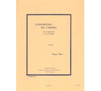 Jacques ibert: concertino da camera - mcmxxxv (alto saxophone/11 instruments)
