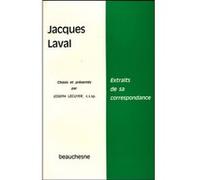 Jacques laval - extraits de sa correspondance Jacques Laval (Auteur), Joseph Lecuyer (Auteur)