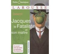 Jacques le Fataliste et son maître - Denis Diderot - Larousse - Poche - Scolaire / Universitaire
