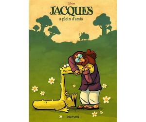 Jacques le petit lézard géant - Tome 2 - Jacques a plein d'amis - Libon - Dupuis - cartonné - Bande dessinée jeunesse