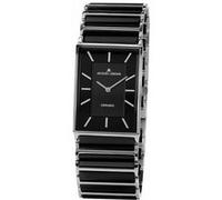 Jacques Lemans 1-1651.1A Montre-Bracelet York Quartz Femme Noir Noir, Argenté...