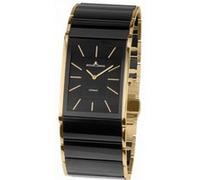 Jacques Lemans Montre femme 1-1940C Dublin Céramique - Quartz 24 mm 5 ATM Gold G