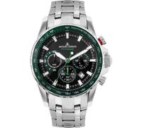 Jacques Lemans 1-2099F Chronographe Liverpool pour hommes Acier/Vert