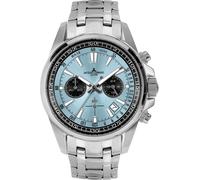 Jacques Lemans 1-2117ZB Montre Homme Chronographe Liverpool Acier/Bleu clair