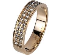Jacques Lemans - Bague avec cristaux Swarovski - S-R69C58 - Largeur de l'anneau : 58