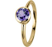 Jacques Lemans - Bague en argent doré avec améthyste - SE-R101I56 - RW : 56