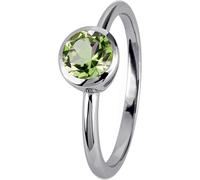 Jacques Lemans - Bague en argent sterling avec péridot - SE-R101B54 - Largeur de la bague : 54