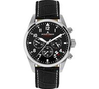Jacques Lemans Montre 32023322 Analogique à quartz Homme Noir Taille Unique lanière