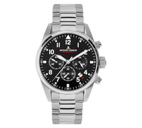 Jacques Lemans Montre Barcelona 42-2C Chronographe Acier noir pour homme