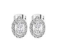 Jacques Lemans Boucles d'Oreilles pour Femme Acier Inoxydable S-O246A