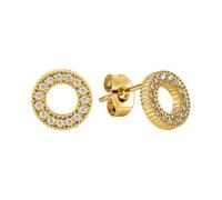 Jacques Lemans Boucles d'Oreilles pour Femme Acier Inoxydable S-O250B