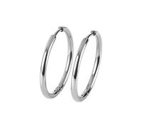 Jacques Lemans Boucles d'Oreilles pour Femme Acier Inoxydable S-O275A
