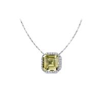 Jacques Lemans - Chaîne en argent sterling avec quartz citron - SE-C104B