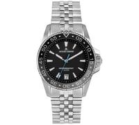 Jacques Lemans Liverpool Diver 1-2205H - Homme - 41 mm - Quartz - Verre minéral