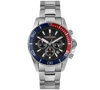 Jacques Lemans Liverpool Diver 1-2206J - Homme - 44 mm - Analogique - Quartz