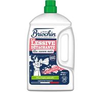 Jacques Lessive Concentrée au Savon Noir Certifiée ECOCERT 2,27L Naturellement détachante -BOUQUET FLORAL 100% naturel Fabrication