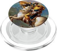 Jacques-Louis David - Napoléon traversant Les Alpes PopSockets PopGrip pour MagSafe