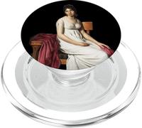 Jacques-Louis David - Portrait d'une Jeune Femme en Blanc PopSockets PopGrip pour MagSafe