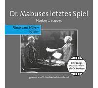 Jacques,Norbert - Dr.Mabuses Letztes Spiel-das Testament des Dr. [Import]