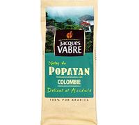 Jacques Vabre Café moulu notes de Popayan Colombie, délicat et acidulé, 100% pur arabica - Le paquet de 250g