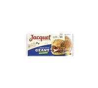 Jacquet Burger géant nature sans additif jacquet - Le sachet de 4- 350g