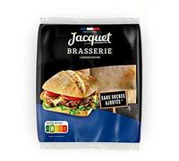 Jacquet Pain burger brasserie x4 - Le paquet de 330g