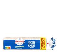 JACQUET - Pain de mie Nature Sans Croûte Sans Sucres Ajoutés | Onctueux et savoureux | Idéal pour vos sandwiches | le paquet de 33 tranches | LOT DE 4