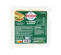 JACQUET - Pains Panini Moelleux et Dorés, Idéal Sandwichs Saveur Tradition (Pack 4 x 240g) - lot de 4 - Vendu par Lot