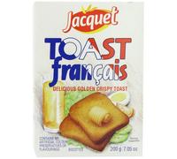 Jacquet Toast Francais 200 g (Pack of 8)
