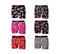 JACQUIE & MICHEL Homme T600-1 Lot de 6 Boxers Collection Jacquie Merci Not Applicable, Pack De 6 T600-1, S