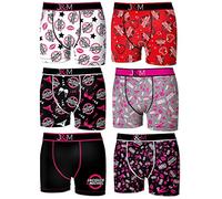 JACQUIE & MICHEL Pk1325-s Lot de 10 Boxers Assortis Jaquie, Pack 10pcs Pk1325, S Homme