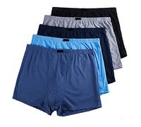 JACTZ CaleçOn 5Pcs / Large Culotte Homme Taille Haute Ample sous - Vêtements Hommes Boxer Shorts Coton Boxer Shorts Hommes-A,7XL Fit 110-120Kg