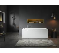 Jacuzzi intérieur de luxe Baignoire à hydromassage Home Spa Blanc Baignoire Relax