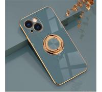 Jacyren Coque pour iPhone 13 Mini Housse de Protection étui, iPhone 13 Mini Coque avec anneau Case Mince Silicone Antichoc Coque Anneau Stand Magnétique Support Voiture Coque pour iPhone 13 Mini Gris