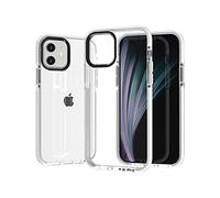 Jacyren Coque pour iPhone SE 2020, iPhone 7 Coque Ultra Hybrid Transparente Antichoc Bumper Transparent Coque de Protection Shockproof Silicone Case pour iPhone 8/7/SE2020 - Blanc