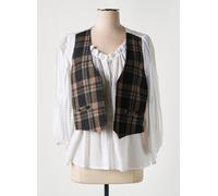 jad chemisiers et blouses femme de couleur marron