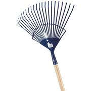 Jad Jardin 00298 Balai à Feuille 21 Dents avec Manche 140 cm