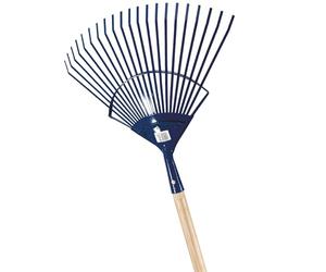 Jad Jardin 00298 Balai à Feuille 21 Dents avec Manche 140 cm